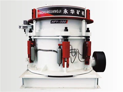 Triturador de cone hidráulico de vários cilindros